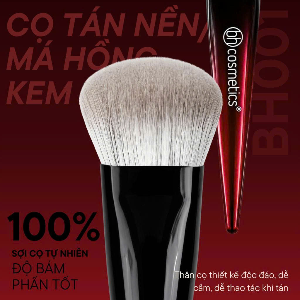 Cọ Đánh Má Hồng Kem Và Nền Lỏng BH Cosmetics THUMB FOUNDATION BH001